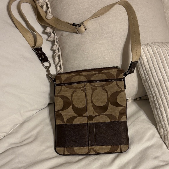 Coach Brown Crossbody - Picture 2 of 2